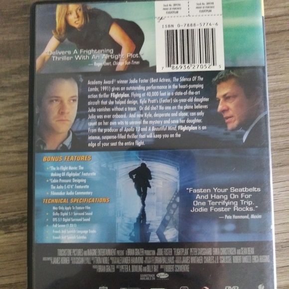 Flightplan DVD movie - Picture 2 of 3